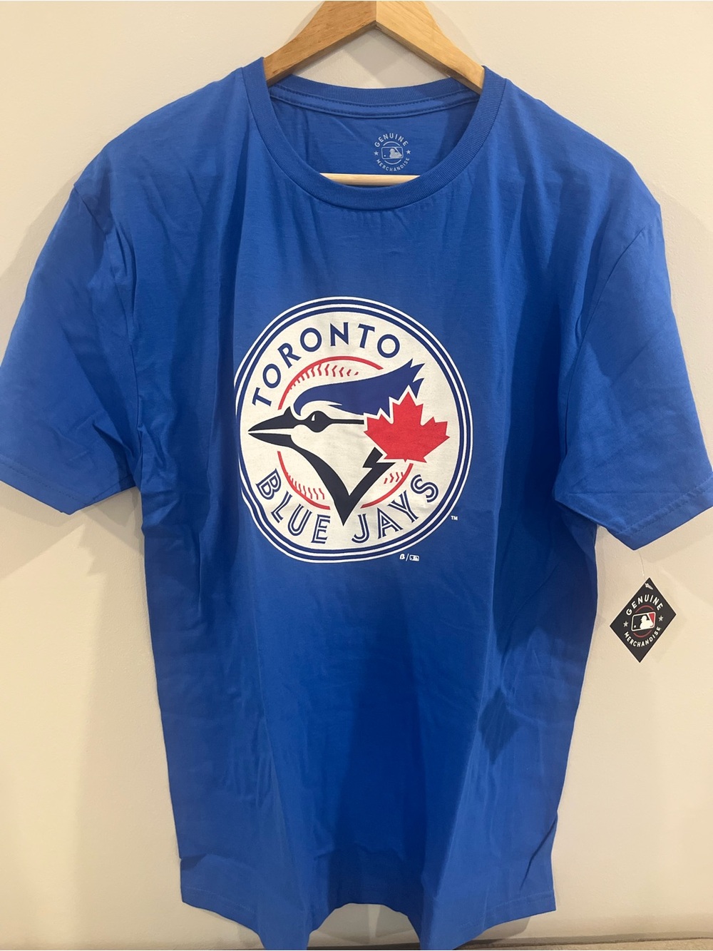 NWT Toronto Blue Jays Basic Logo T-Shirt Large
